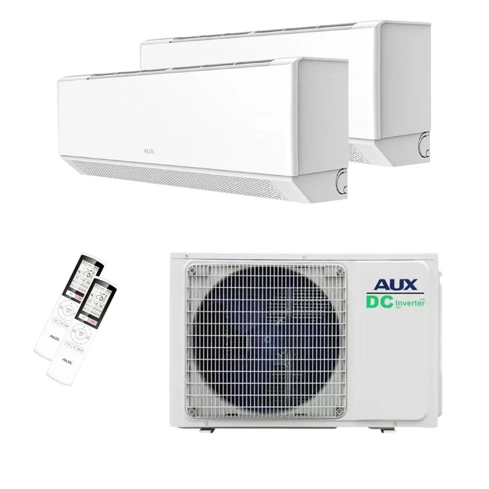 Aux Duo-Split C-Serie Deluxe 5.3kW + 2.5kW + 3.5kW (M2-18LCLH) Wit — incl. WiFi A++
