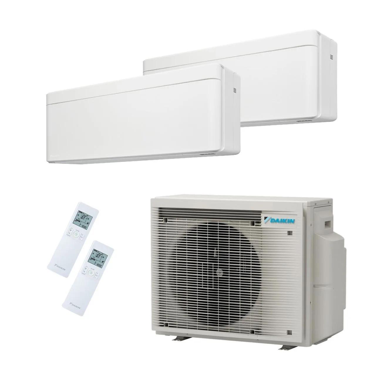 Daikin duo — 2MXM50 5.0kW/18000Btu + 1×3.5kW FTXA35AW + 1×2.5kW FTXA25AW Stylish Wit A+++ WiFi