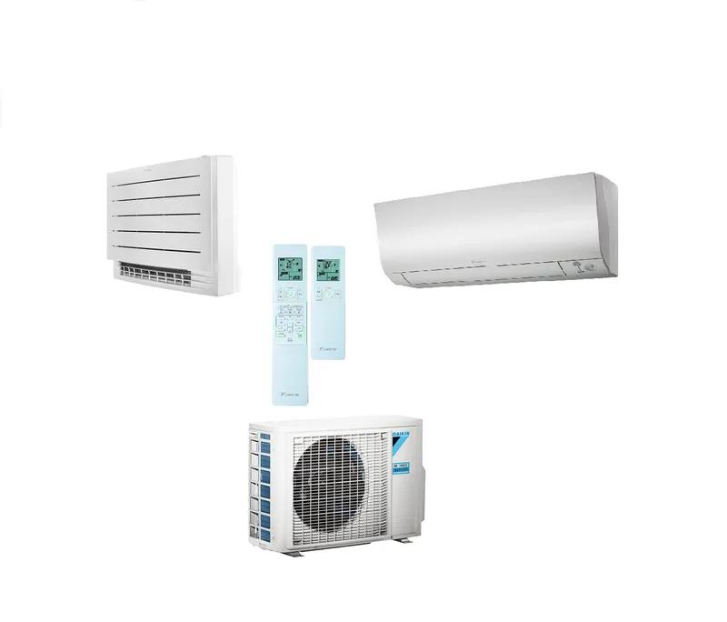 Daikin Duo split 2MXM50 5.0kW/18000Btu + 1x 3.5kW Vloermodel & 1x 3.5kW Wandmodel Perfera-A WiFi A+++