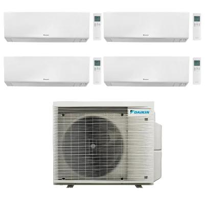 Daikin Quattro-Split 4MXM80 8.0kW + 3× FTXP25 2.5kW & FTXP35 3.5kW Comfora — gratis 4× WiFi A++