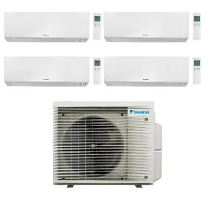 Daikin Quattro-Split 4MXM80 8.0kW + 3× FTXP25 2.5kW & FTXP35 3.5kW Comfora — gratis 4× WiFi A++