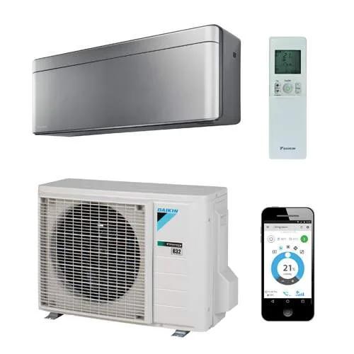 Daikin Stylish FTXA50BS — 5.0 kW Zilver A++ incl. WiFi