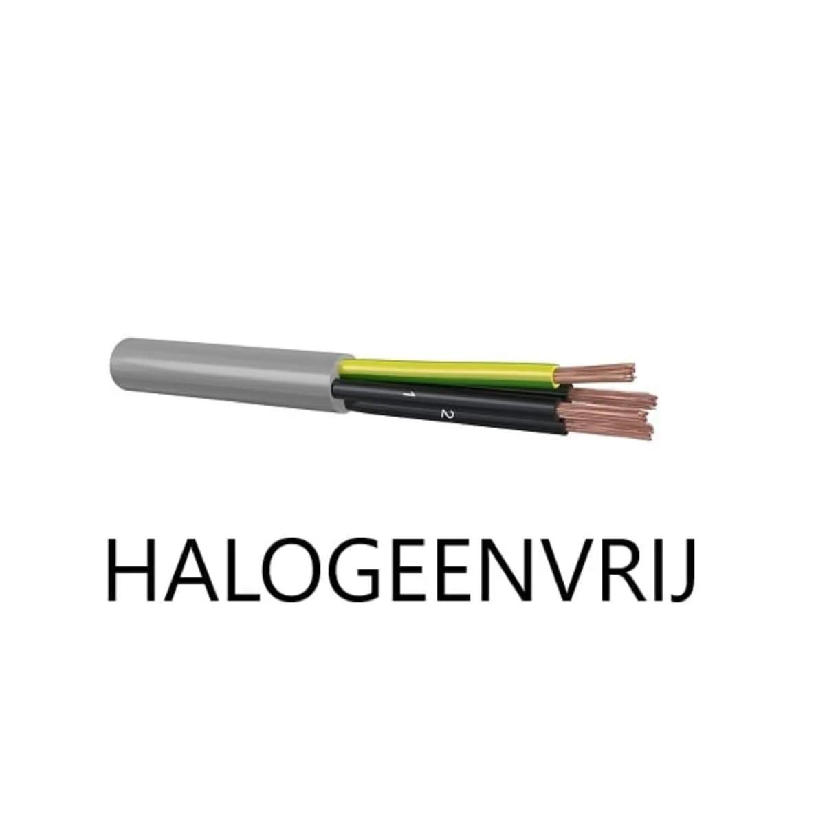 Dynamic stuurstroomkabel halogeenvrij 5 × 1,5 mm² grijs — rol 100 meter