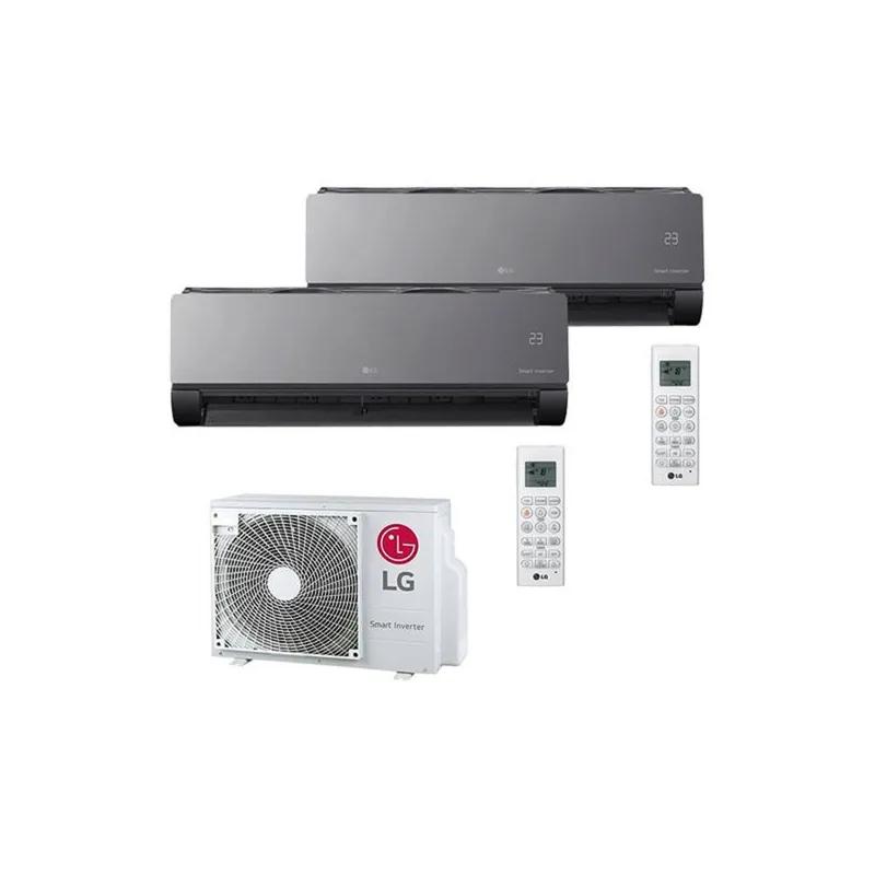 LG Duo-Split MU2R15 4.1kW + 2× AC09BK 2.5kW Artcool Black — WiFi A++