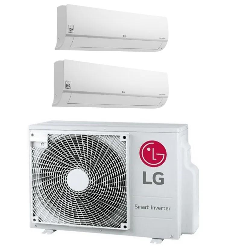 LG Duo-Split MU3R21 6.3kW + 3.5kW & 5.0kW Wandmodel — WiFi A++