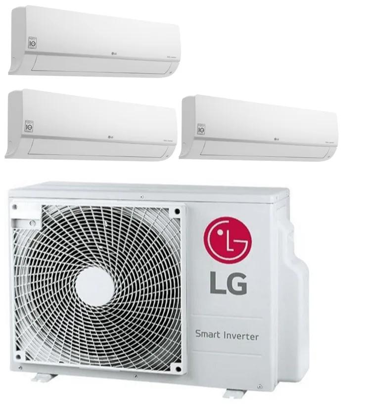 LG Triple-Split MU3R19 5.3kW + 3× S09EC 2.5kW — WiFi A++