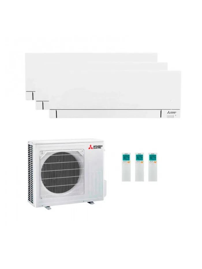 Mitsubishi Electric Triple MXZ-3F68VF3 6.8kW + 2× MSZ-AY25VGK 2.5kW & MSZ-AY35VGK 3.5kW Premium — WiFi A++
