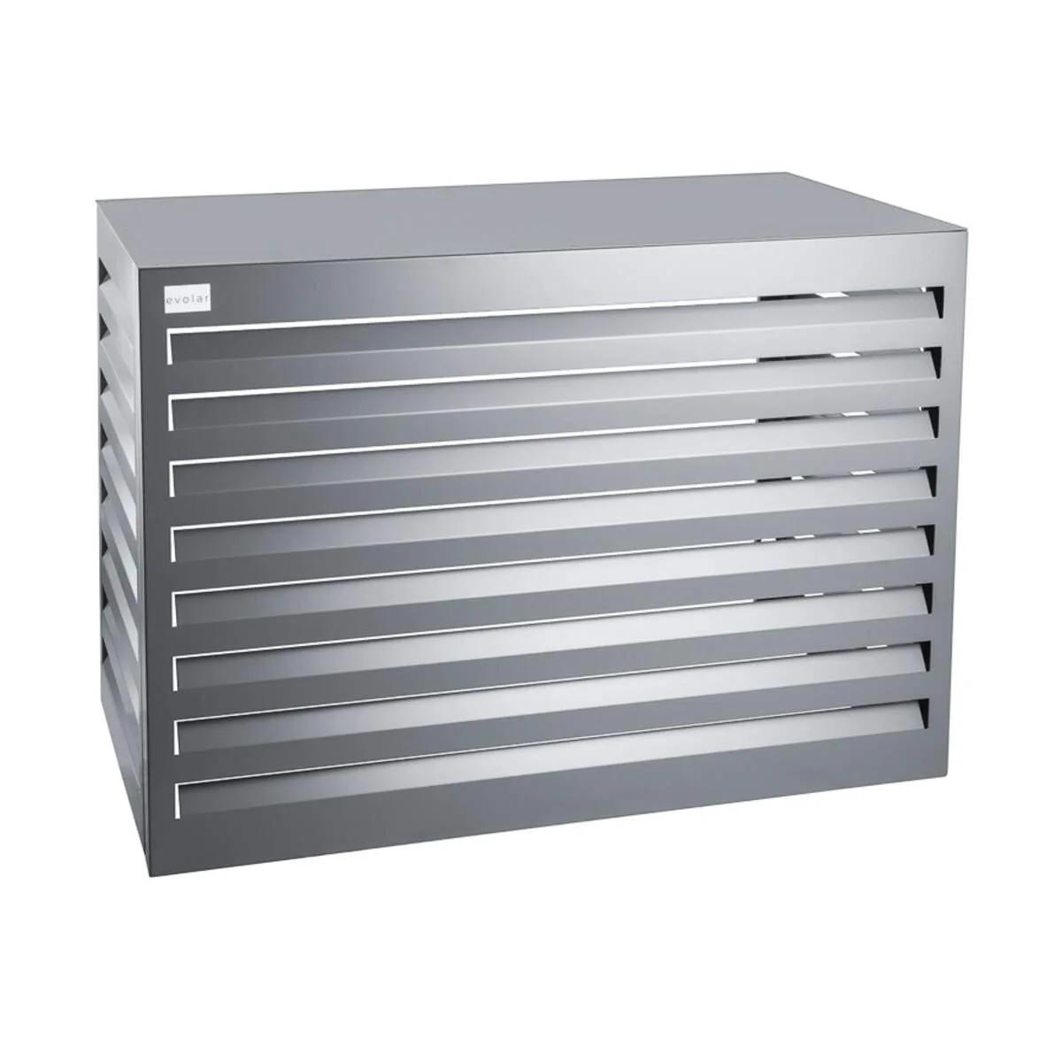 Omkasting Medium Licht antraciet (grijs) — aluminium 800×1100×550 mm