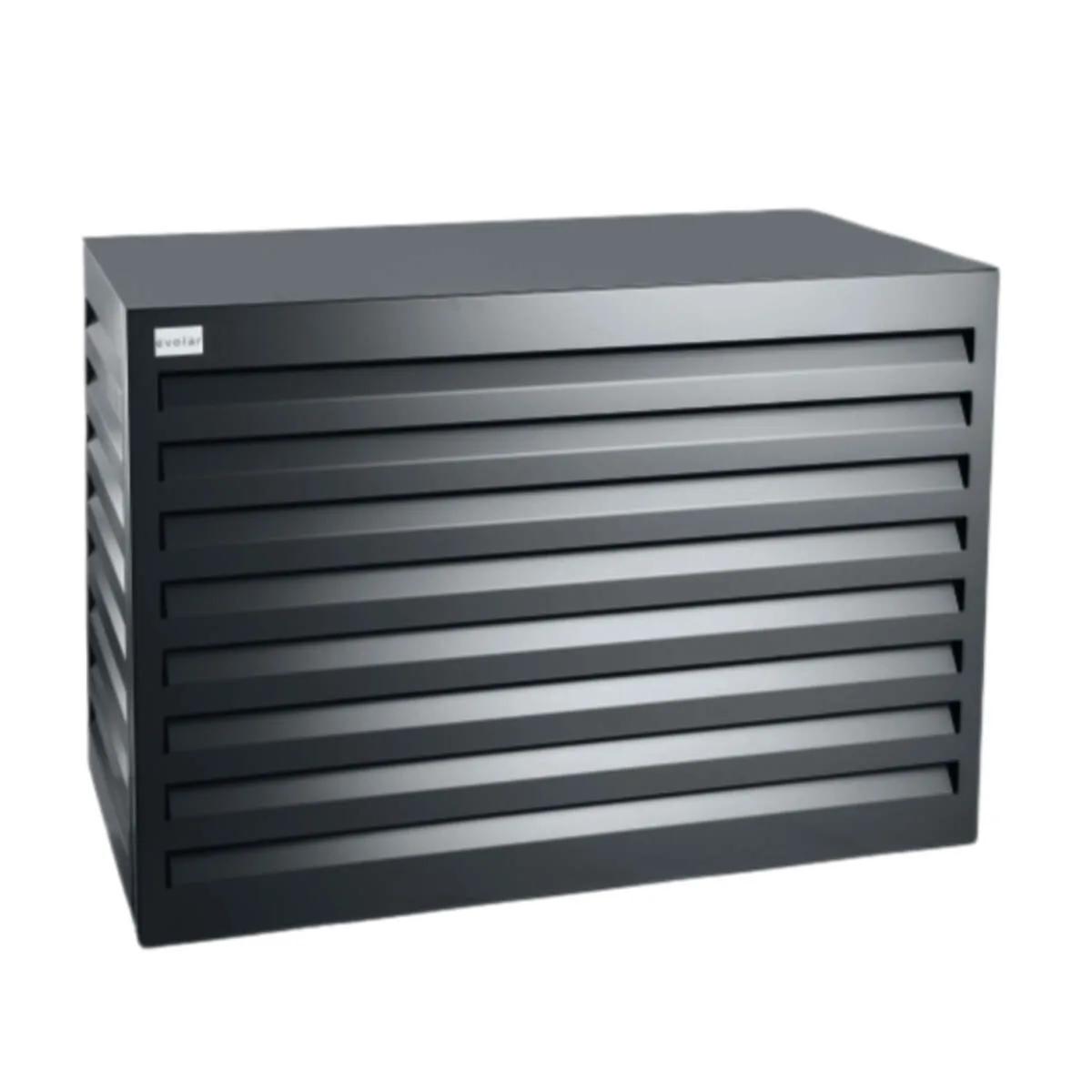 Omkasting Small Donker antraciet — aluminium 700×1000×500 mm