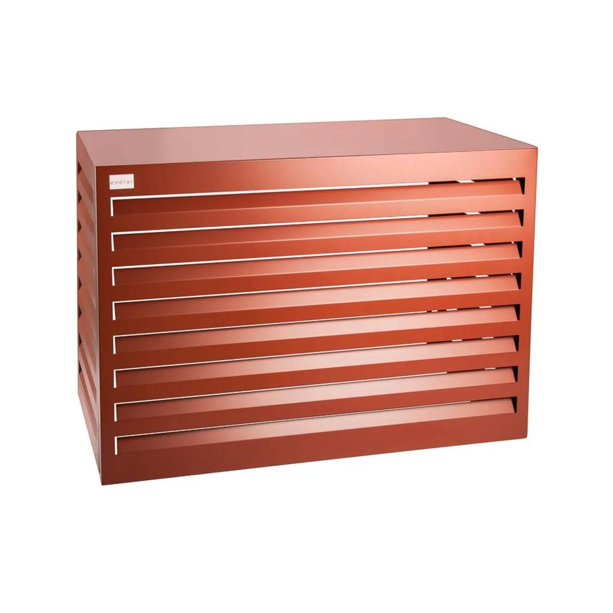 Omkasting Small Steenrood — aluminium 700×1000×500 mm