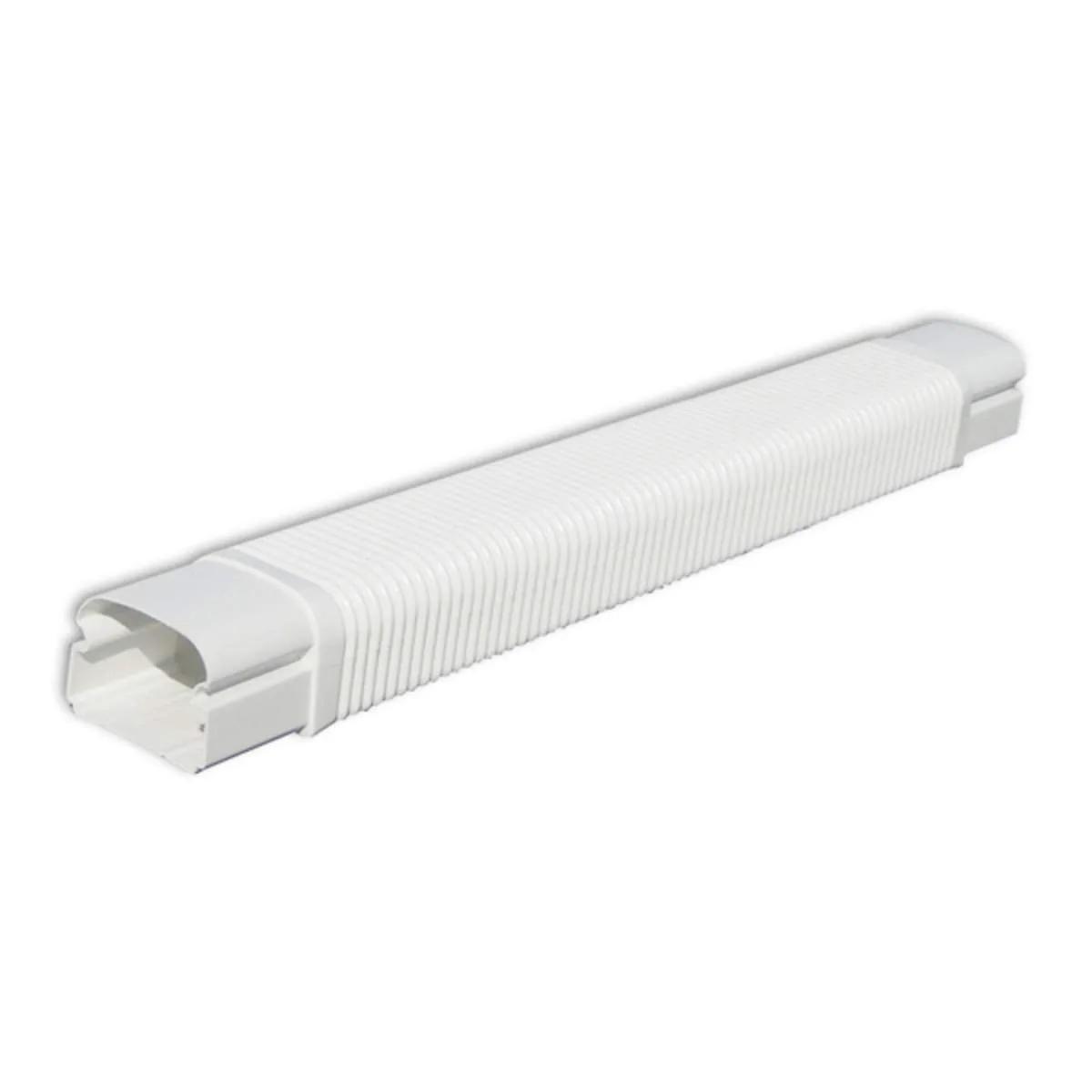 Tecnosystemi Optima flexibele verbinding MF75 550 mm — Wit (75 mm)