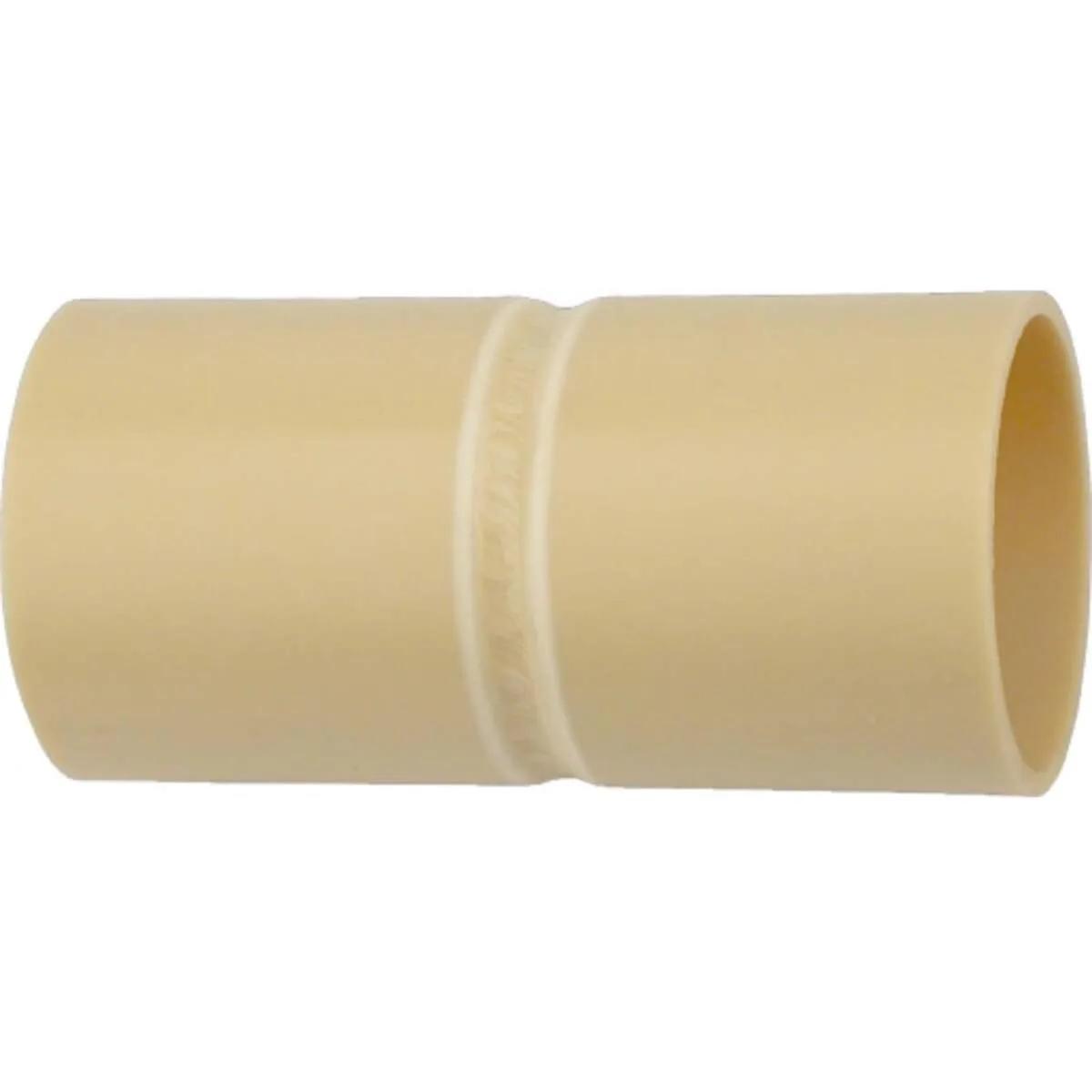 Wavin elektrosok glad 5/8" (Ø16mm) PVC geel